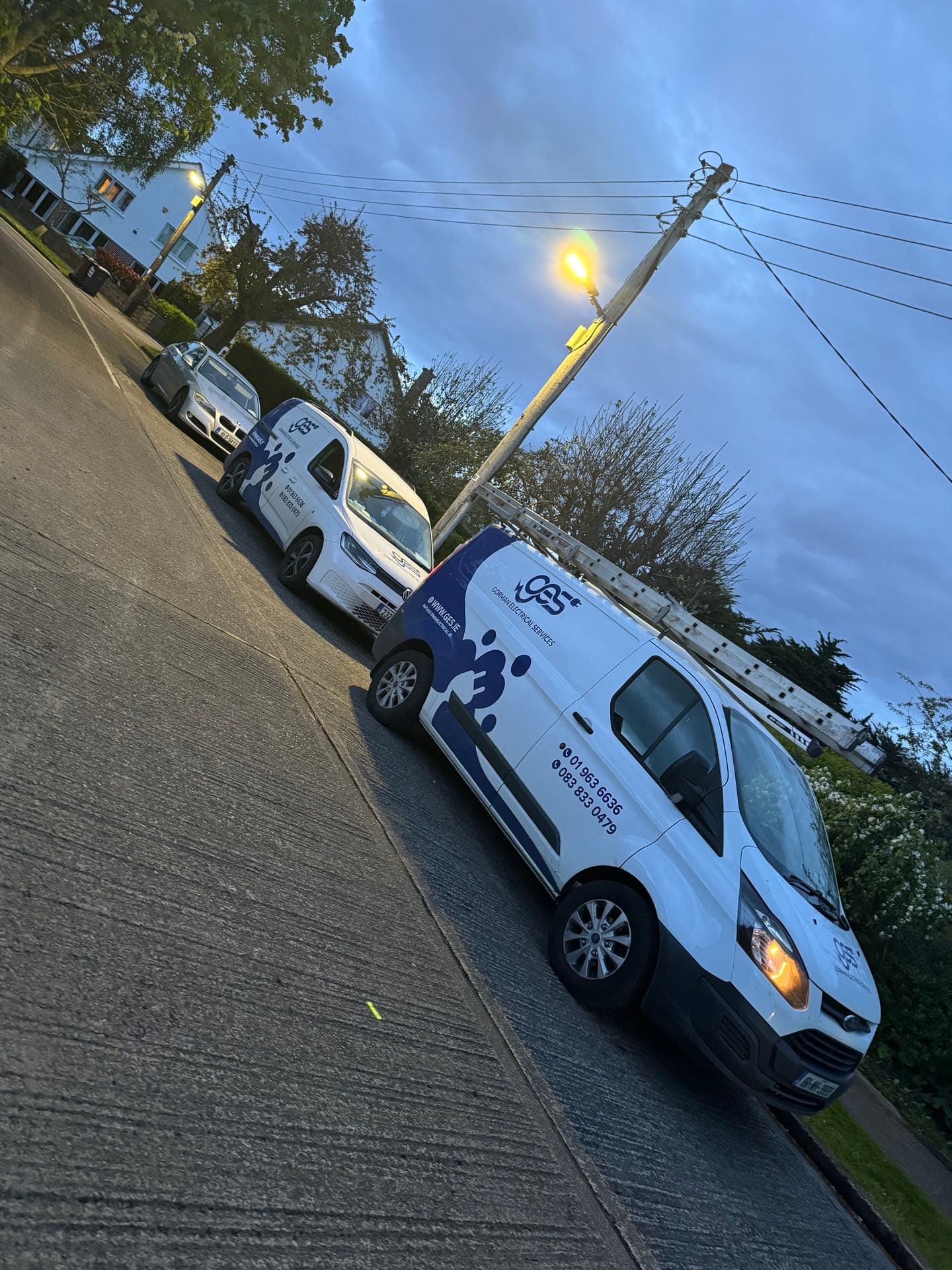 Gorman Electrical Services van — professional EV charger installation in Dublin